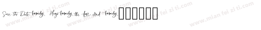 La Paloma字体转换